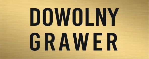 tabliczka grawerowana laminat 5x2 cm 1000 szt dowolny grawer logo