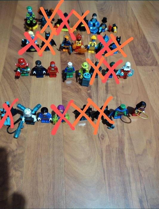 Figurki Lego dc super heroes kolekcjonerskie+magazyn,opakowania