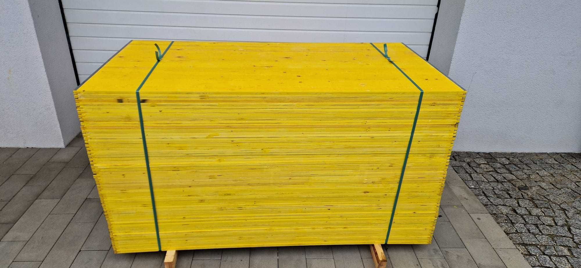Płyta szalunkowa okuta trójwarstwowa 21x500x2000mm sklejka szalunkowa