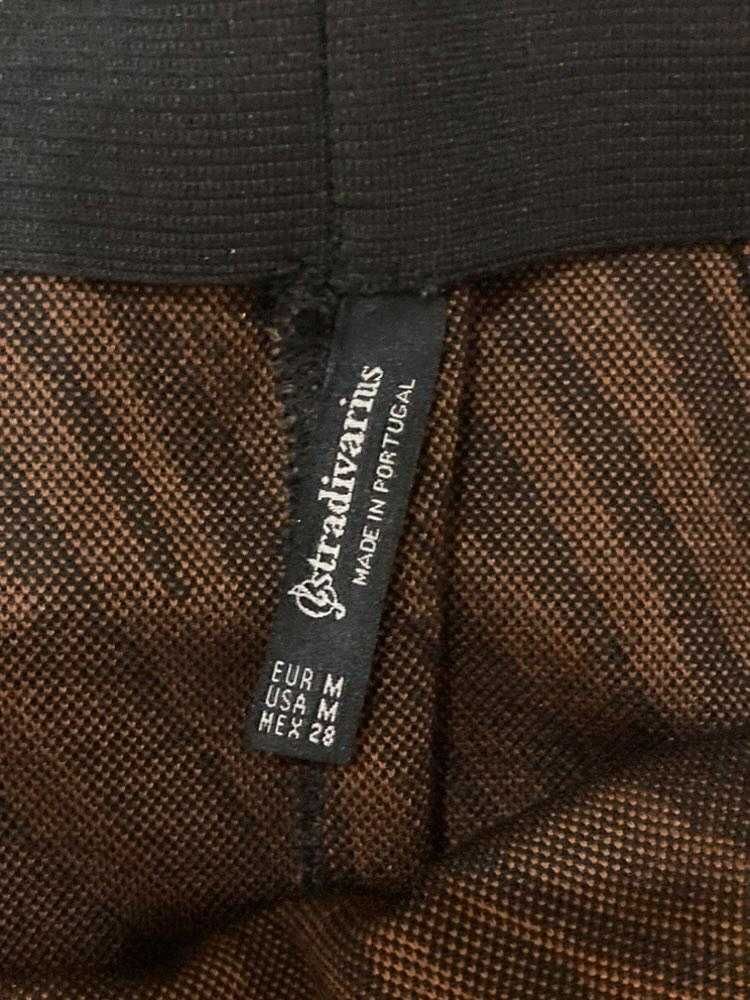 Saia mini padrão leopardo Stradivarius