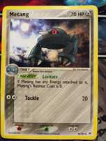 Carta Pokemon Metang, Dois Beldum e Duas metal energy