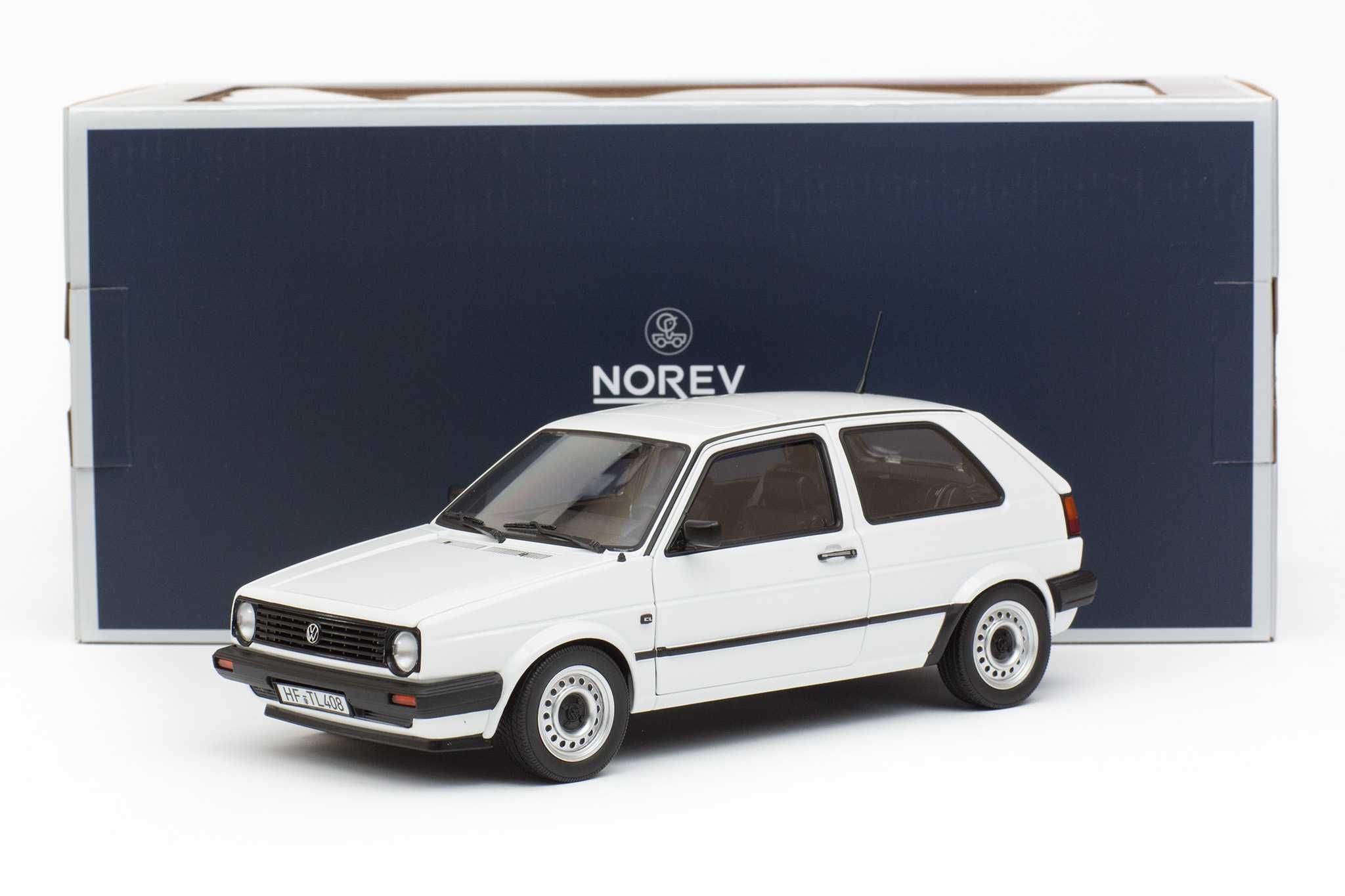 Volkswagen Golf CL White 1988 Norev 1:18