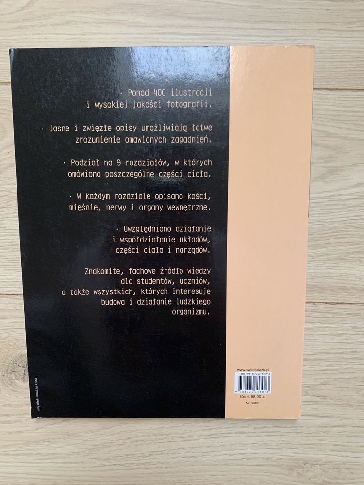 Atlas Anatomii ciało człowieka Peter Abrahams