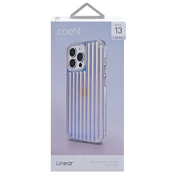 Etui Uniq Coehl Linear na iPhone 13 Pro Max - opalizujące