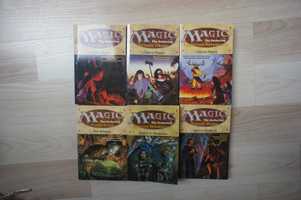 6 książek z cyklu magic the gathering