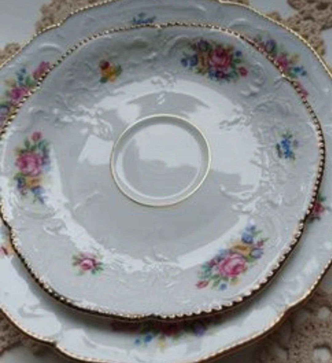 Rosenthal sanssouci trio,  zestaw śniadaniowy,  porcelana