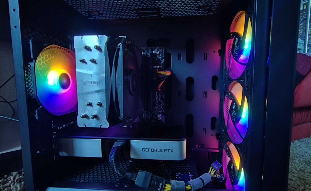 Игровой ПК|RYZEN 5 5500|RTX 3060 Ti|SSD 240GB + HDD 1TB|32GB ОЗУ