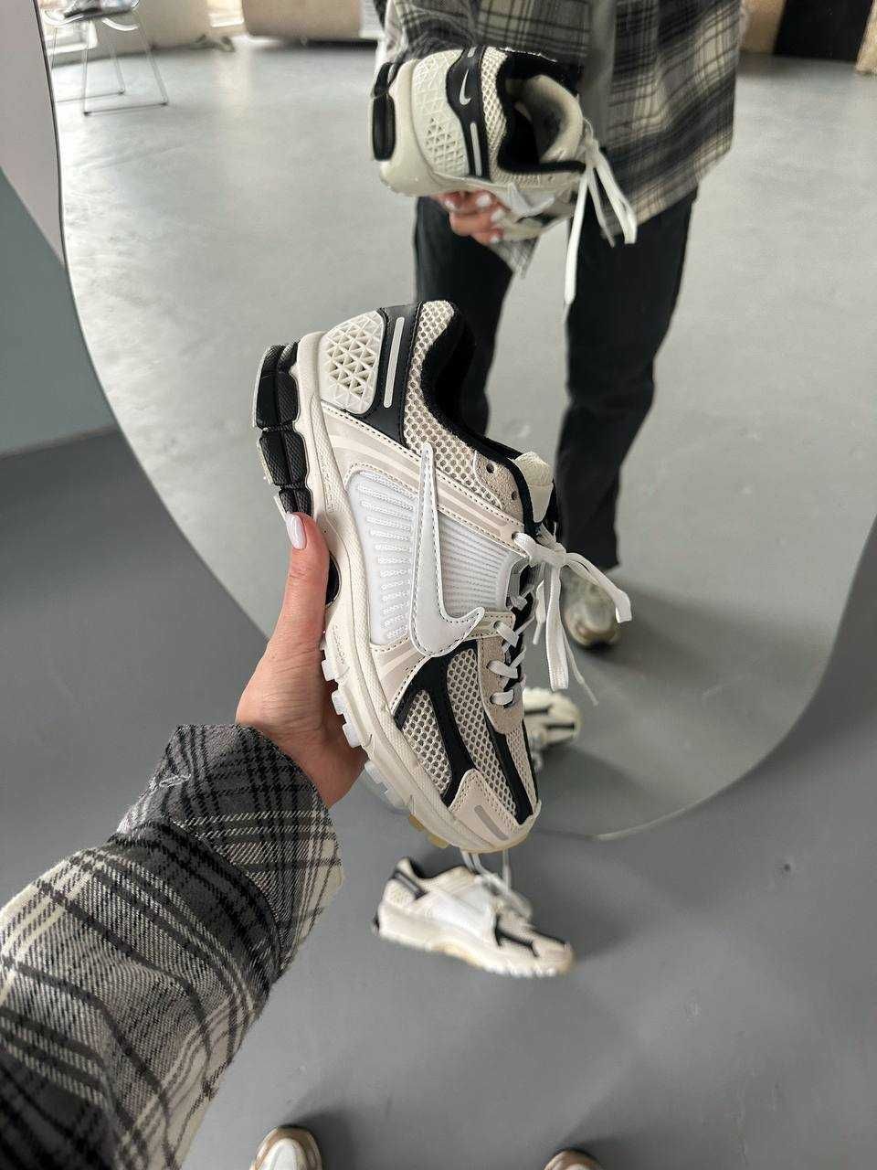 Кросівки Nike Zoom Vomero 5 Beige Black / кроси Найк Зум Вомеро 5 беж