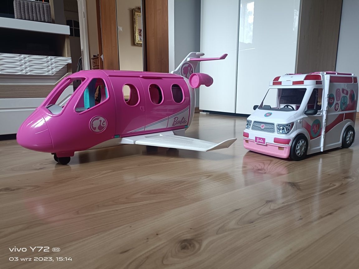 Samolot Barbie !!!LALKA GRATIS!!!