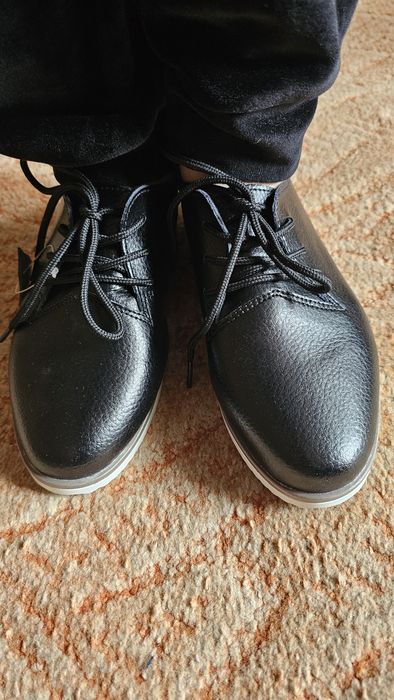 Новые коженые макасины.