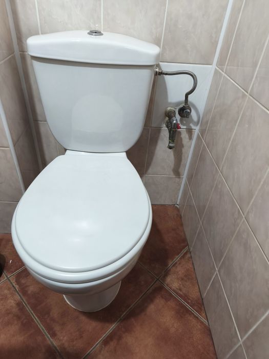 WC kompakt, umywalka