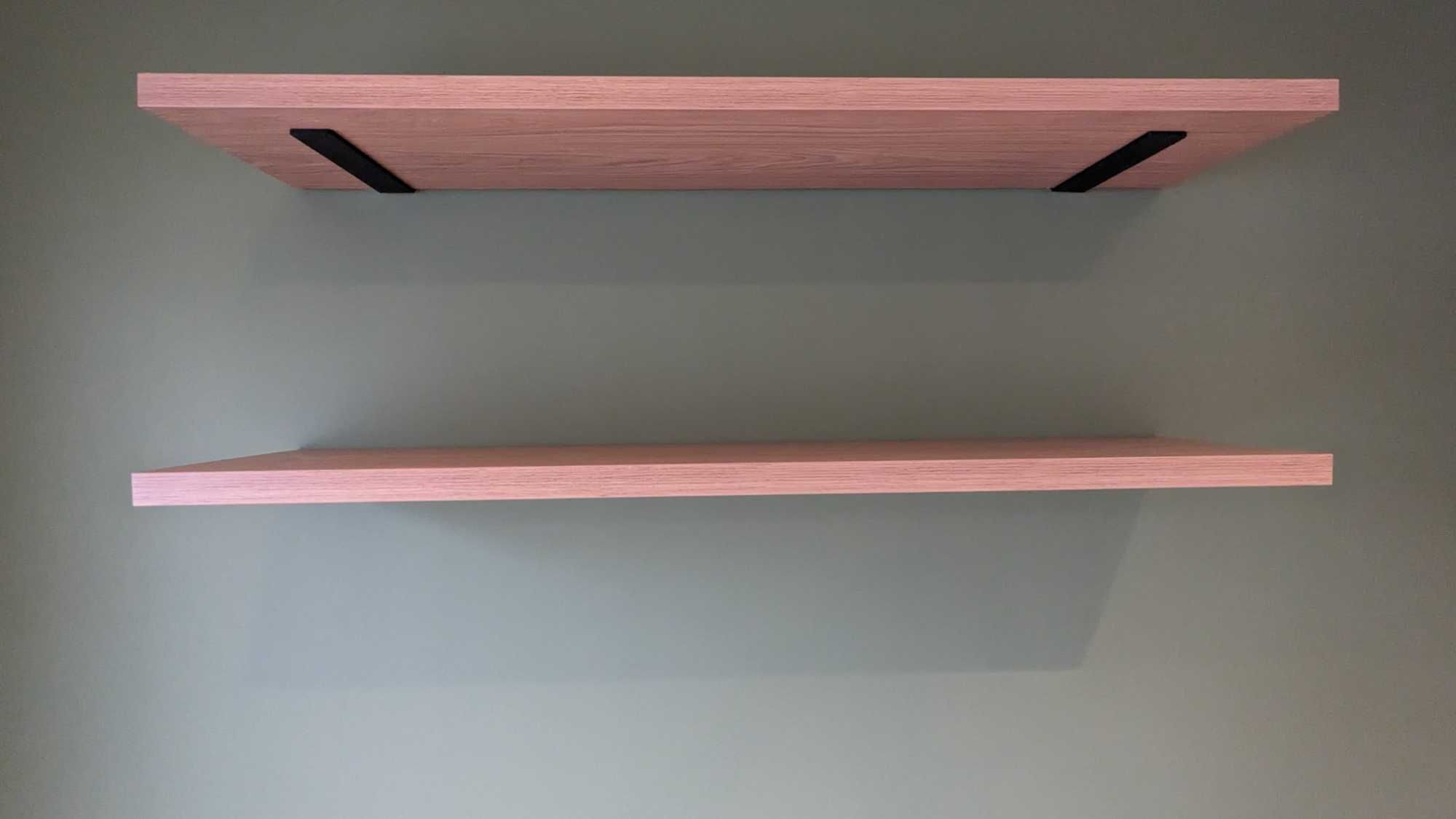 Półki pływające regał blat Egger Fornir H1385 ST40 Dąb Casella natural