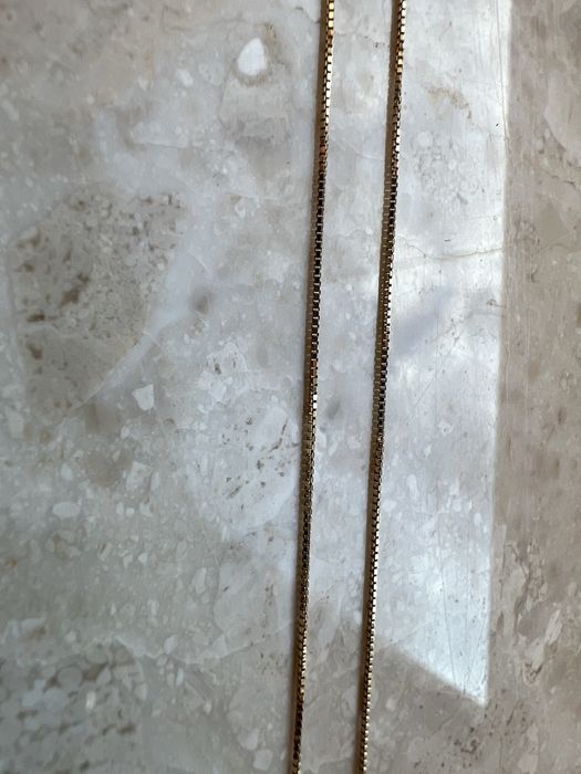 Złoty łańcuszek próba 585 waga 1g YES