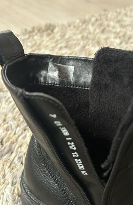 Шкіряні мегазручні  ботильйони, черевики Ara