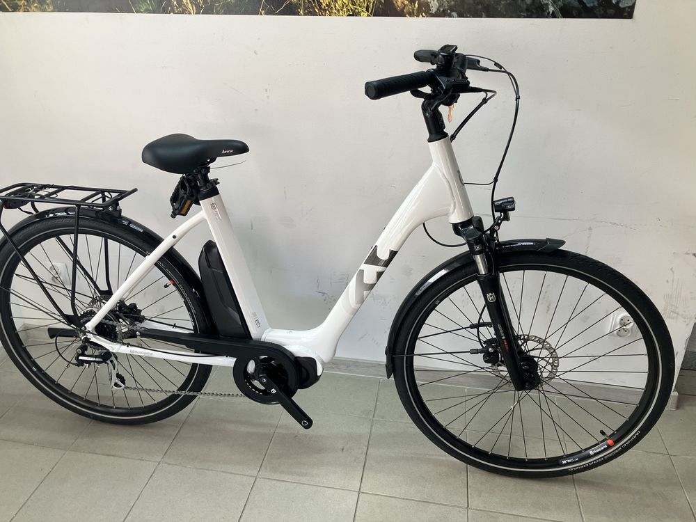 Nowy rower elektryczny Husqvarna ECO CITY silnik SHIMANO STEPS 28”