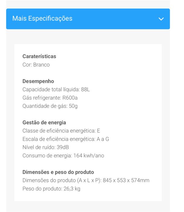 Congelador vertical Telefac