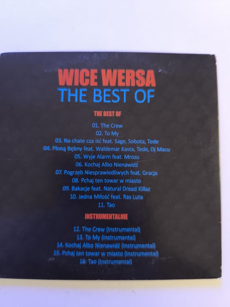 Płyta CD Wice Wersa The Best Of rap hip hop muzyka