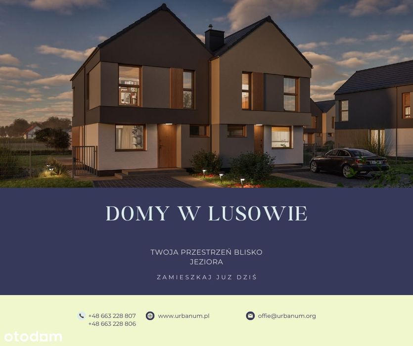 Dom z ogrodem w Lusowie