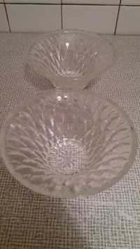Салатница ваза хрустальная, диаметр 18 см