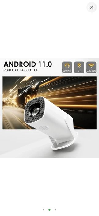 Проектор 4K Android 11 smart tv Домашній Кінотеатр Transpeed Magic Cub