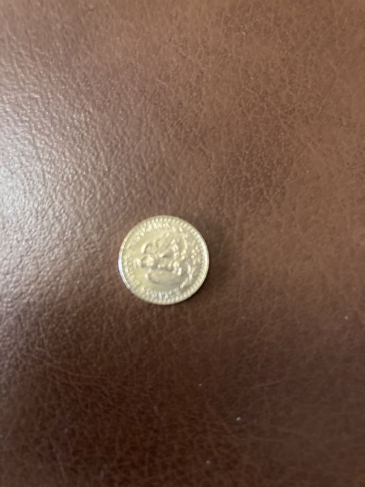 Moeda Mexicana de dois pesos de 1945