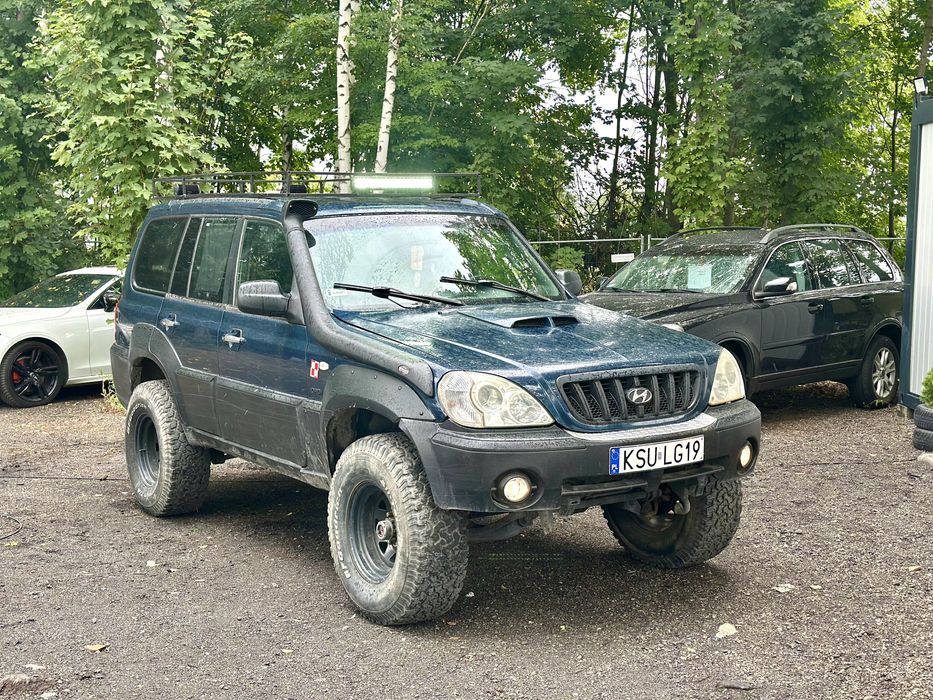 Hyundai Terracan 2.9CRDI 2003r. Nowa Rama Lift A/T Zabudowa Oświetleni