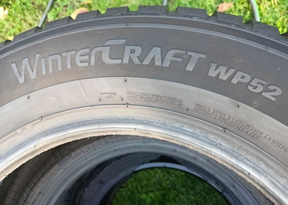 175/65 R14 Kumho WinterCraft 2022r.  6mm. Para 220zł