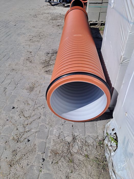 Rura fi 500 x 6m SN8 z kielichem, przepustowa, osłonowa, wjazdy PRAGMA