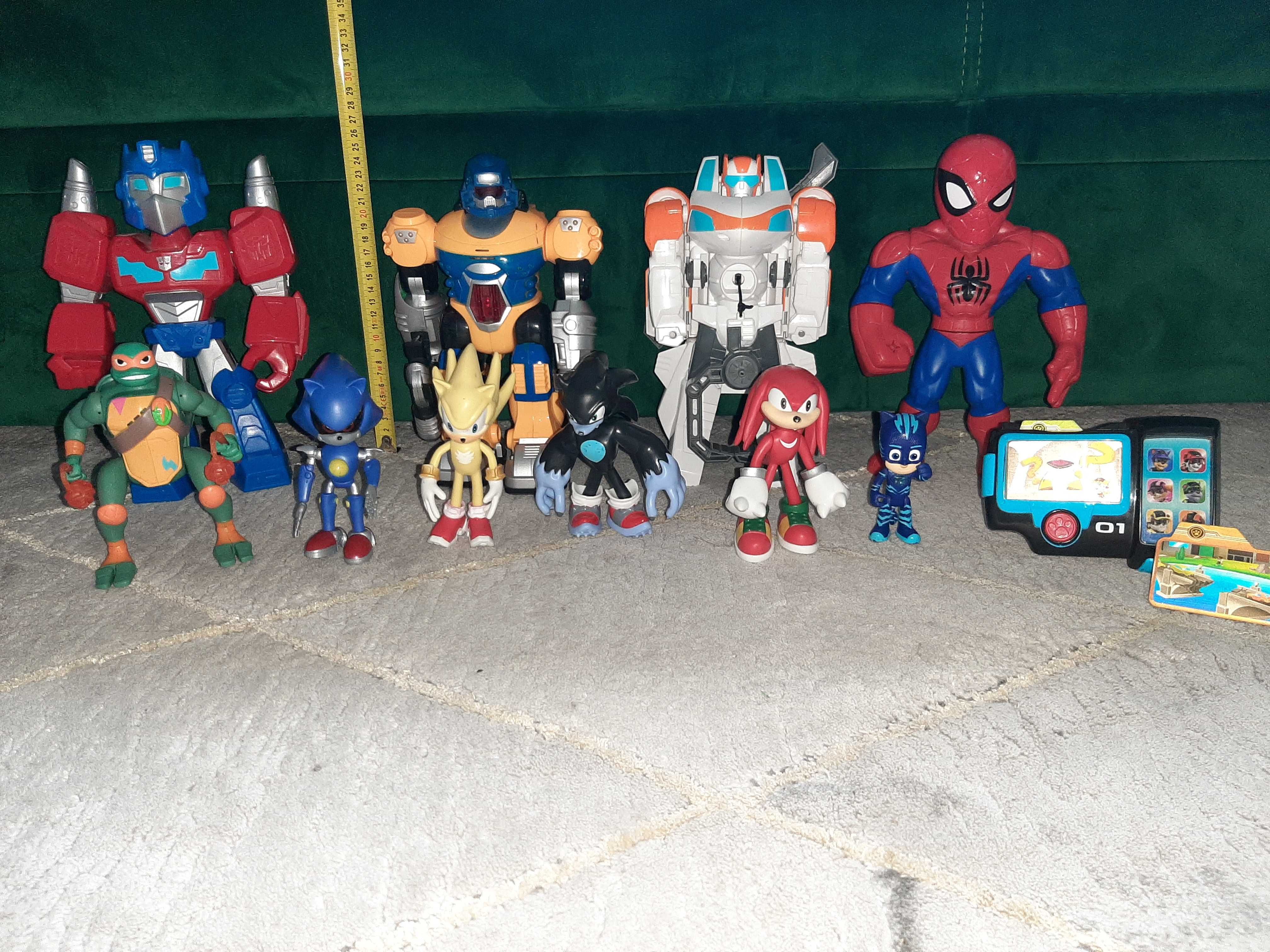Zabawki, transformers, spiderman, psi patrol