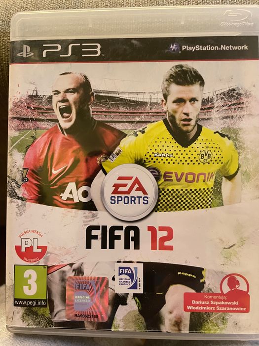 Gra dla młodego fana piłki FIFA12 wiek 3+ PL