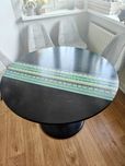 Stół czarny Ikea Docksra
