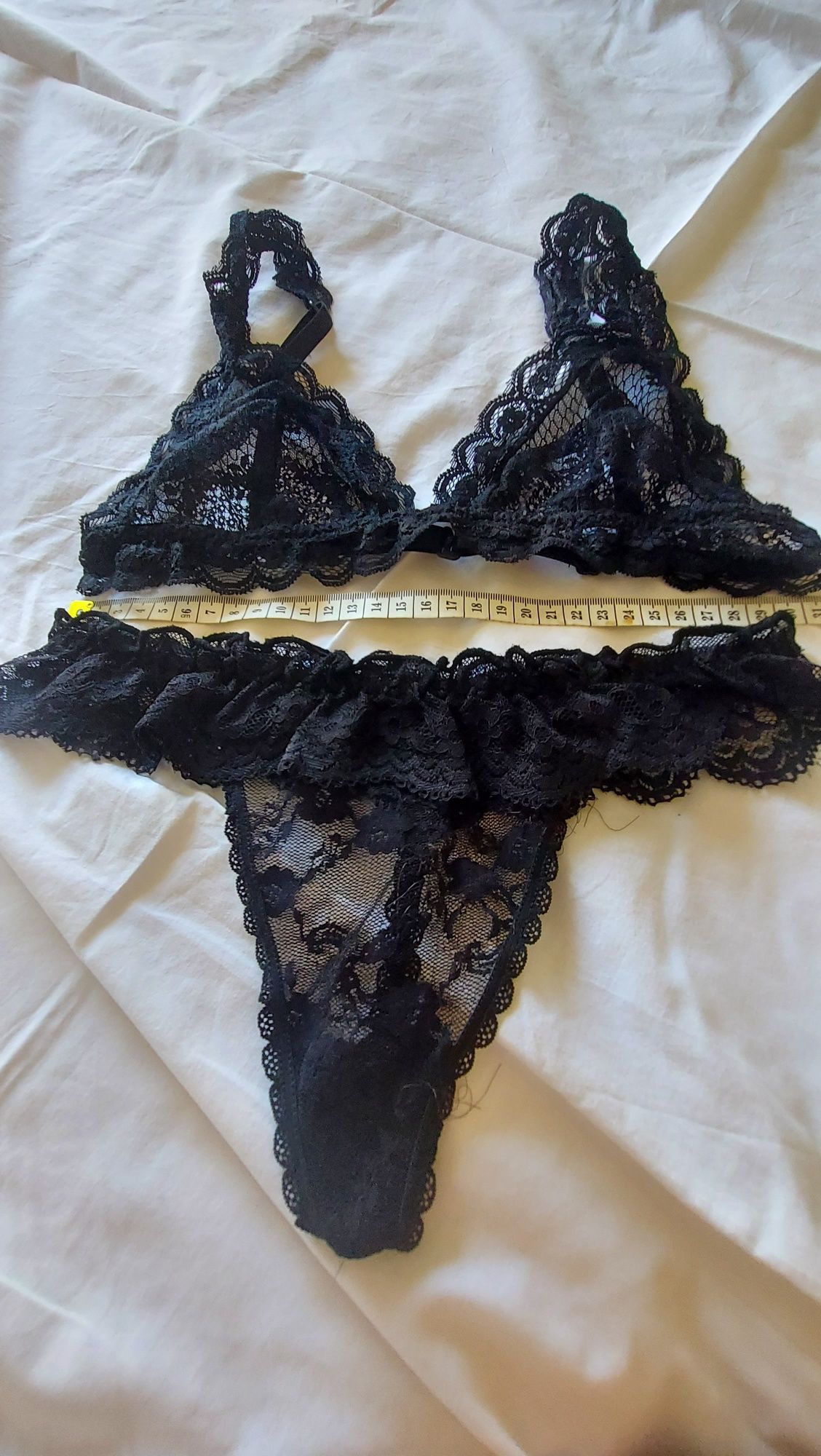 Conjunto preto lingerie