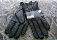 Кожаные мужские перчатки. Размер L