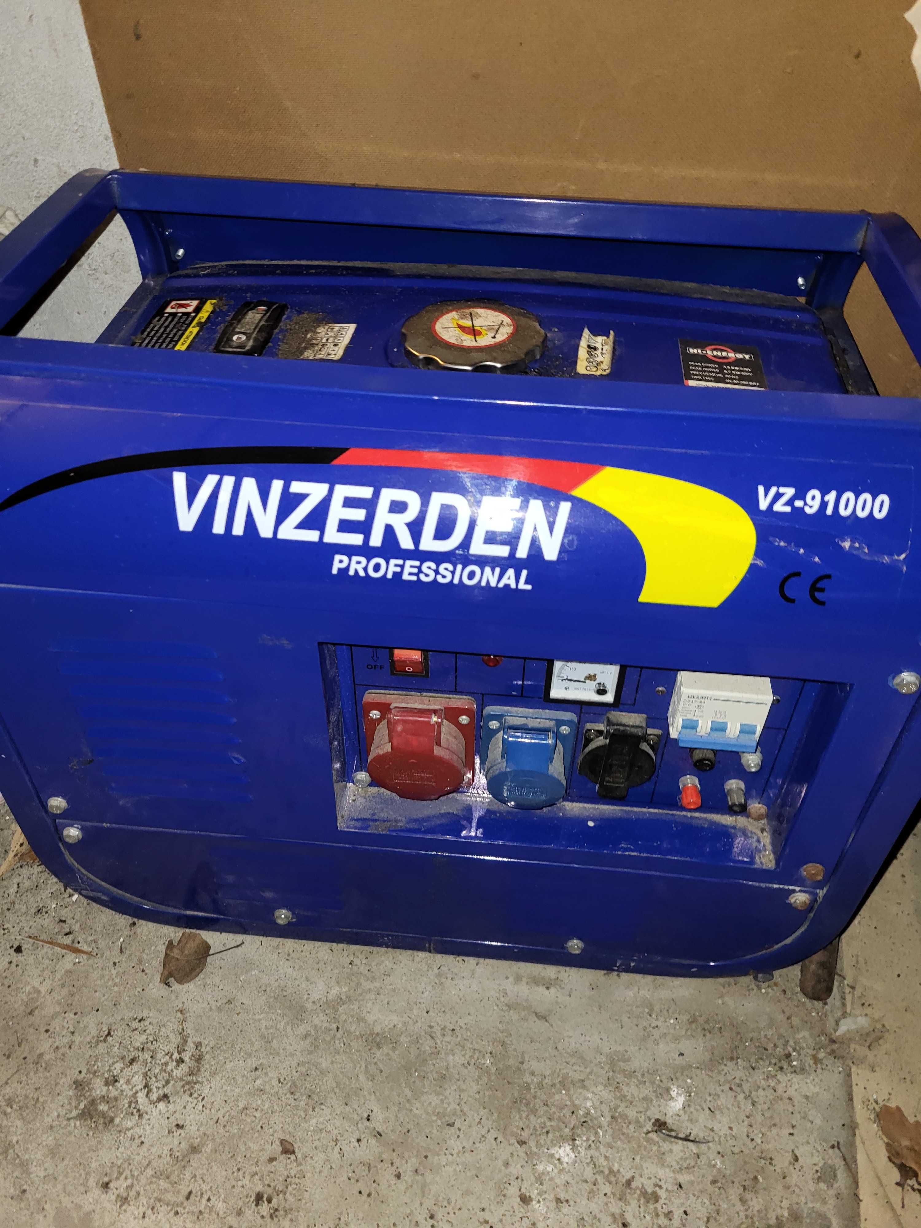 nowy agregat VINZERDEN VZ-91000 3 fazowy