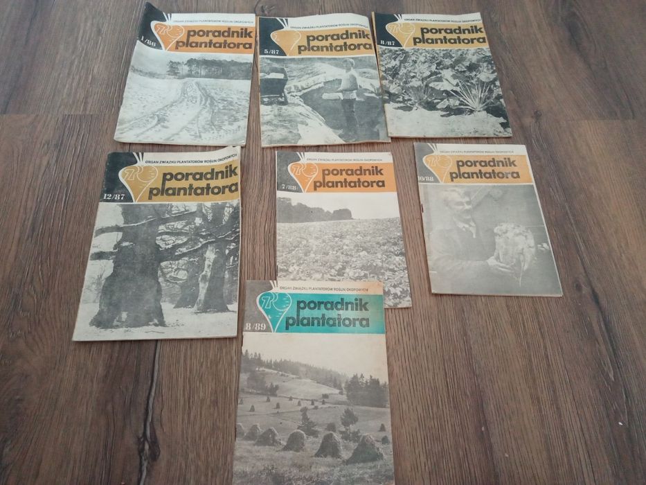 Gazeta Poradnik plantatora 1986-89r.