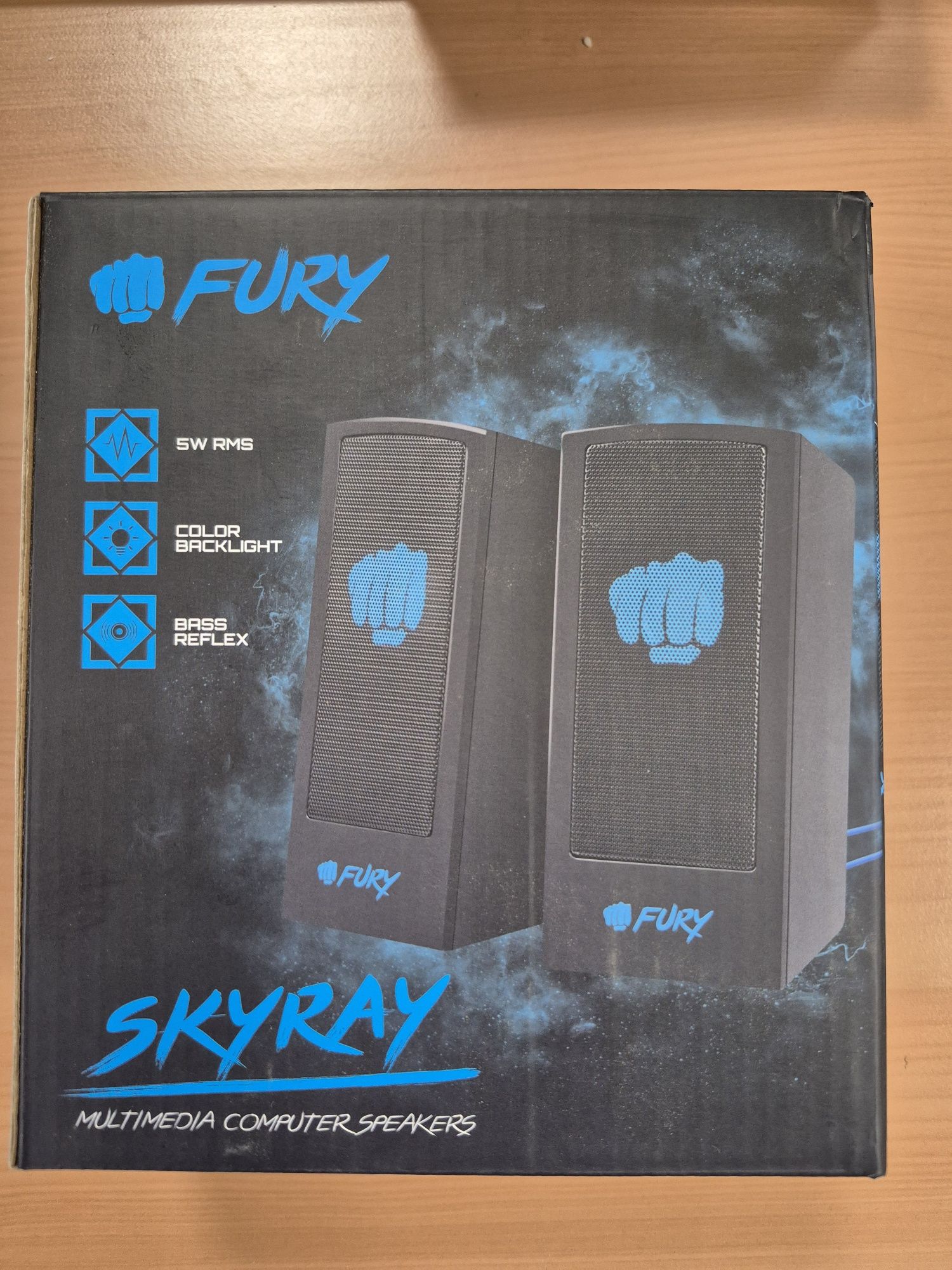 Głośniki komputerowe Fury 5W