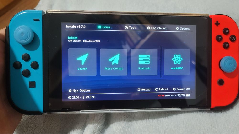 RCM JIG Nintendo Switch Jailbreak Przeróbka CFW