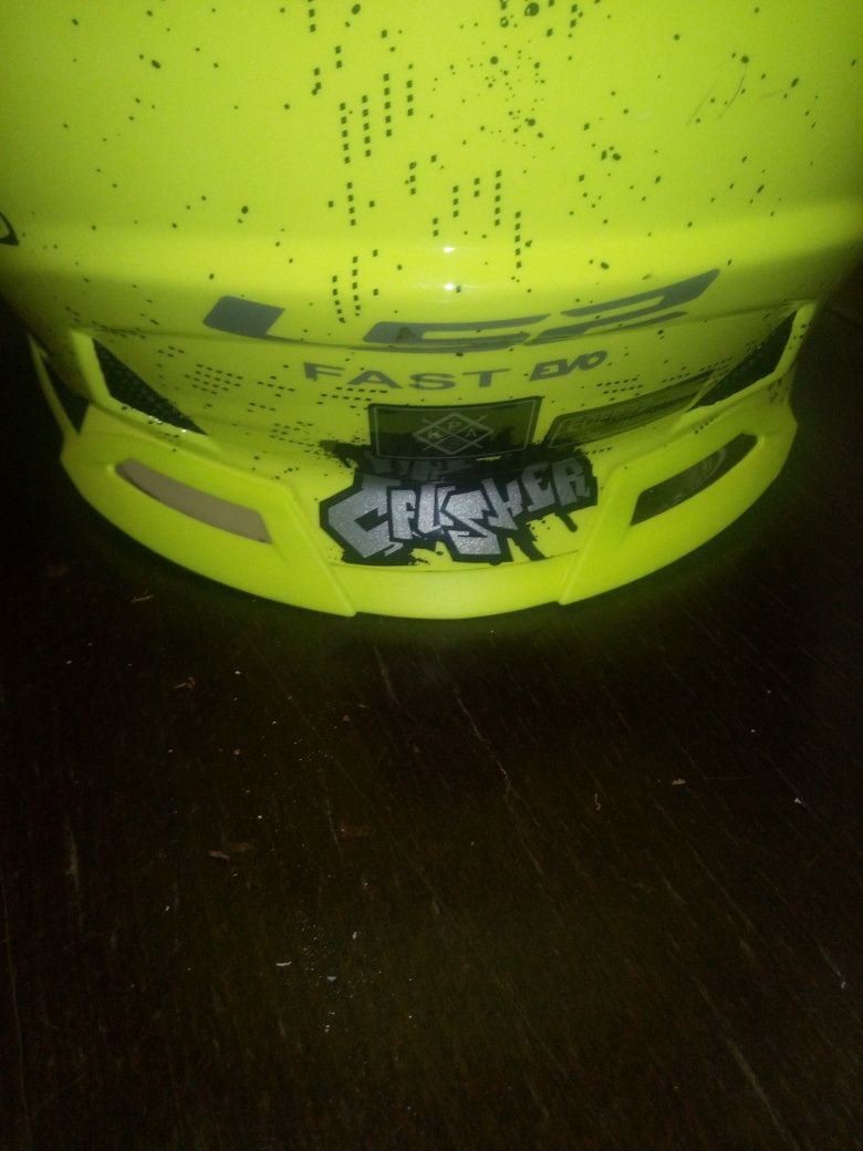 Capacete de motocross novo