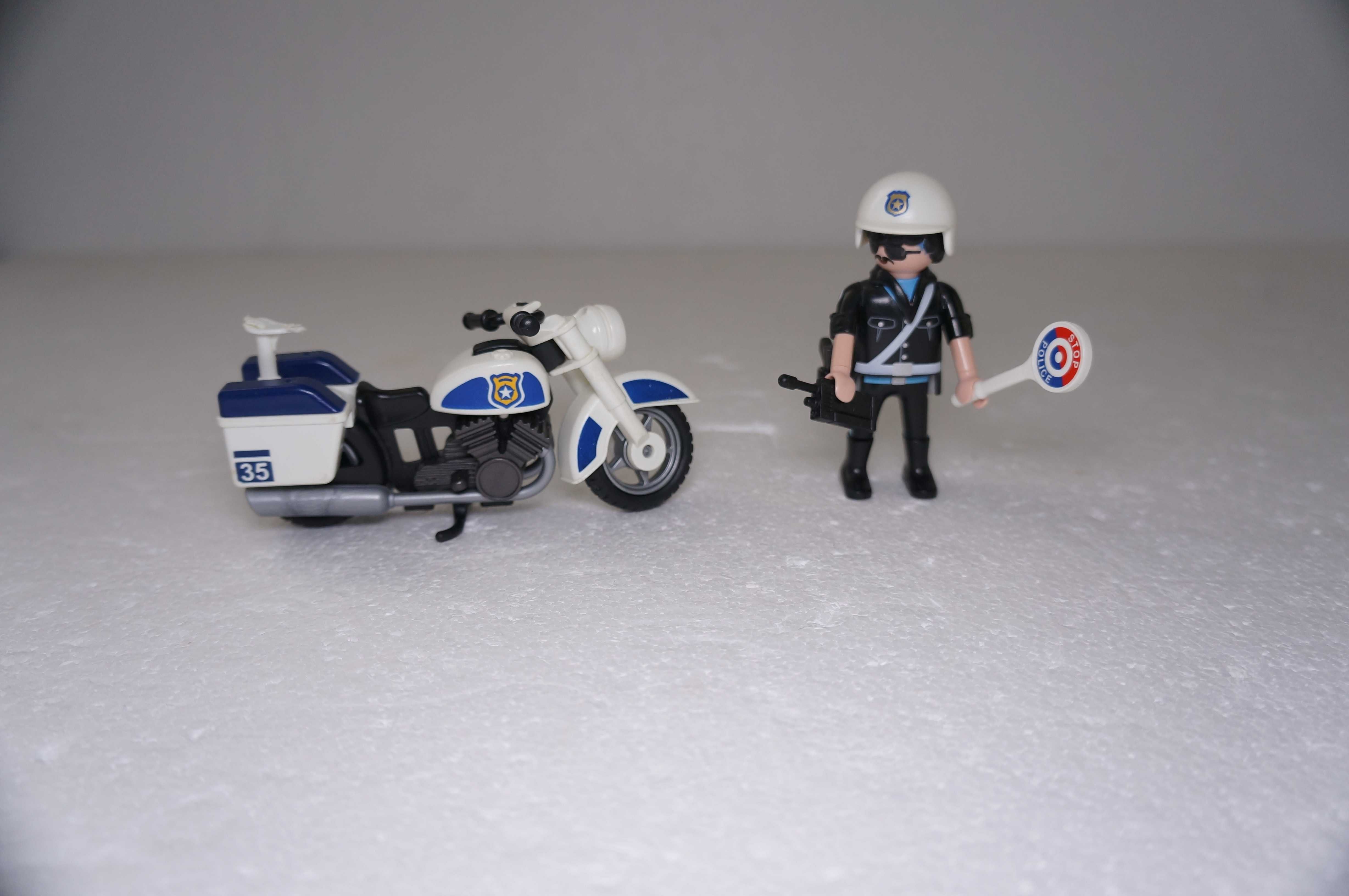 Playmobil 1012 Motor Policyjny Policjant  Playmobile