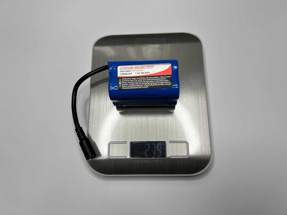 Аккумуляторы прикормочных корабликов карповых   для рыбалки 12000 mah