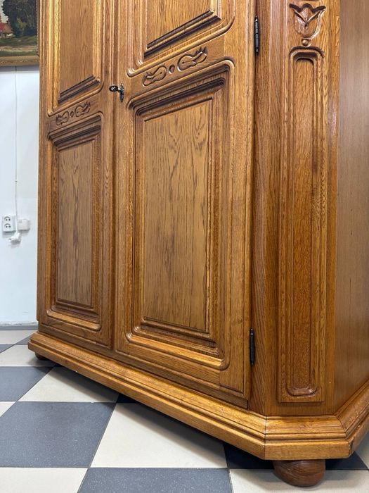Дубова шафа платтяна дерево шкаф 3681