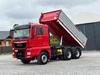 MAN TGX 26.500 / 6X4 / SCHWARZMULLER 3-STRONNY / Z NIEMIEC  Klimatyzacja / Retarder / Tempomat /Aluminiowe felgi/ lodówka
