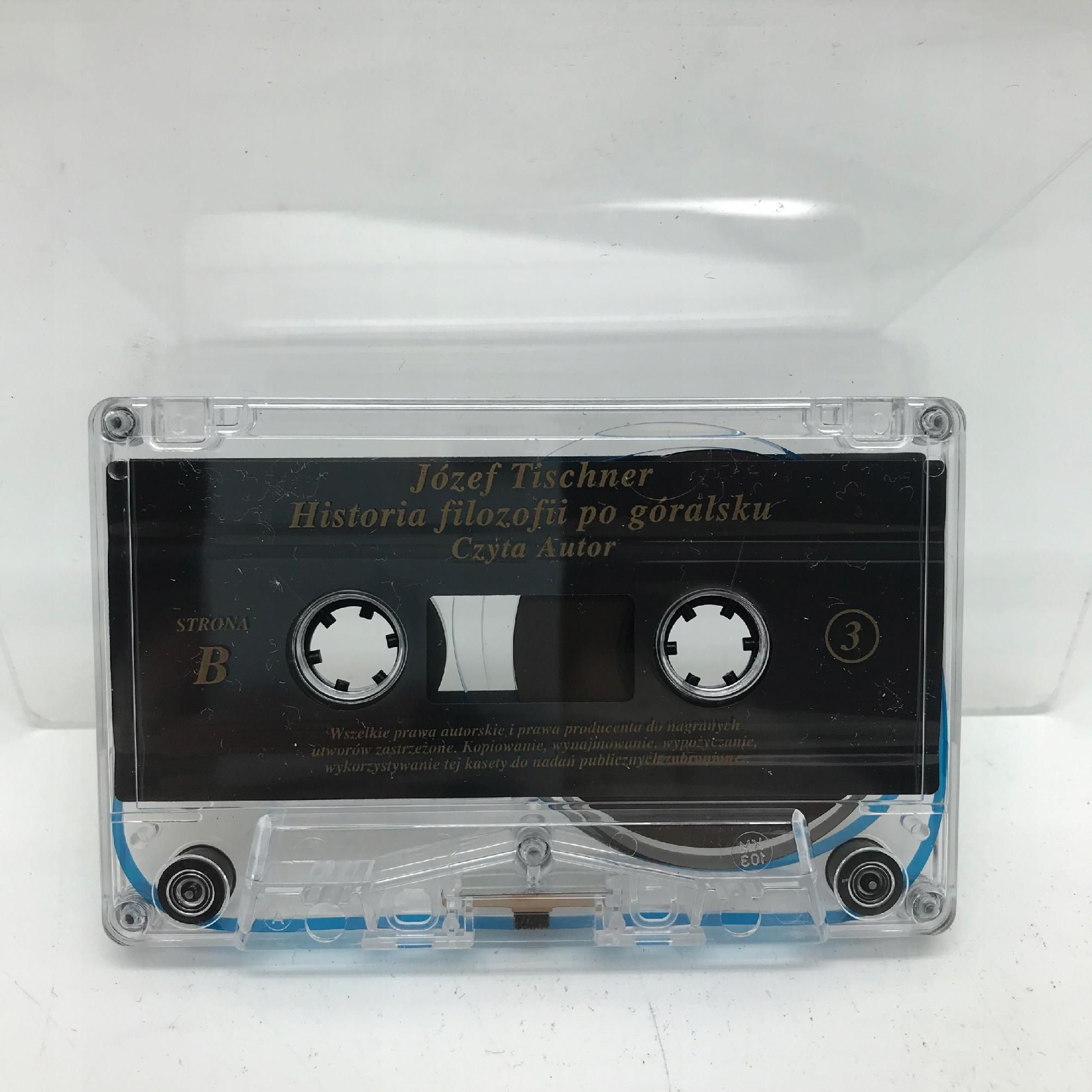 kaseta - józef tischner - historia filozofii po góralsku 3 1998