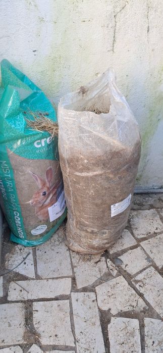 Estrume de coelhos em Sacos de 25kg