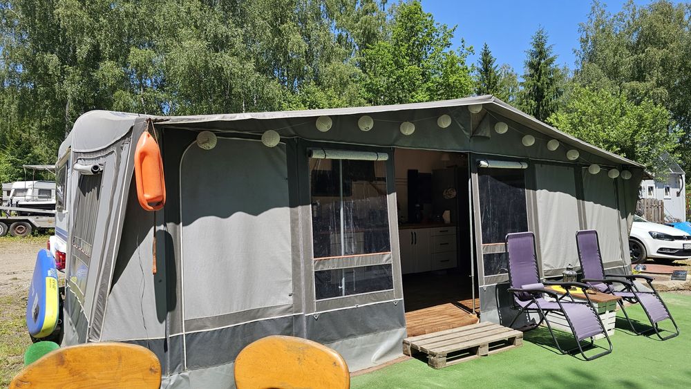 Przyczepa kempingowa – HOBBY Prestige 720, 2005r, zarejestrowana