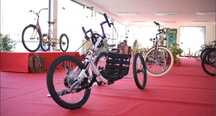 Bicicleta de ciclismo adaptada