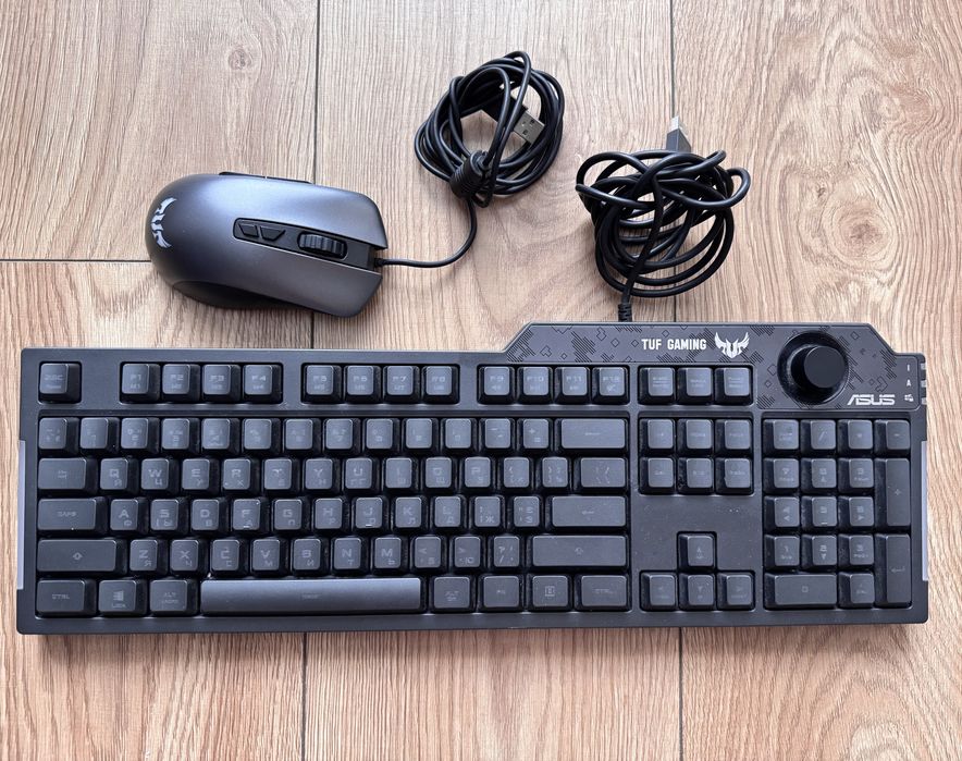 Набір ASUS TUF Gaming K1 (RA04) клавіатура + миша б/у