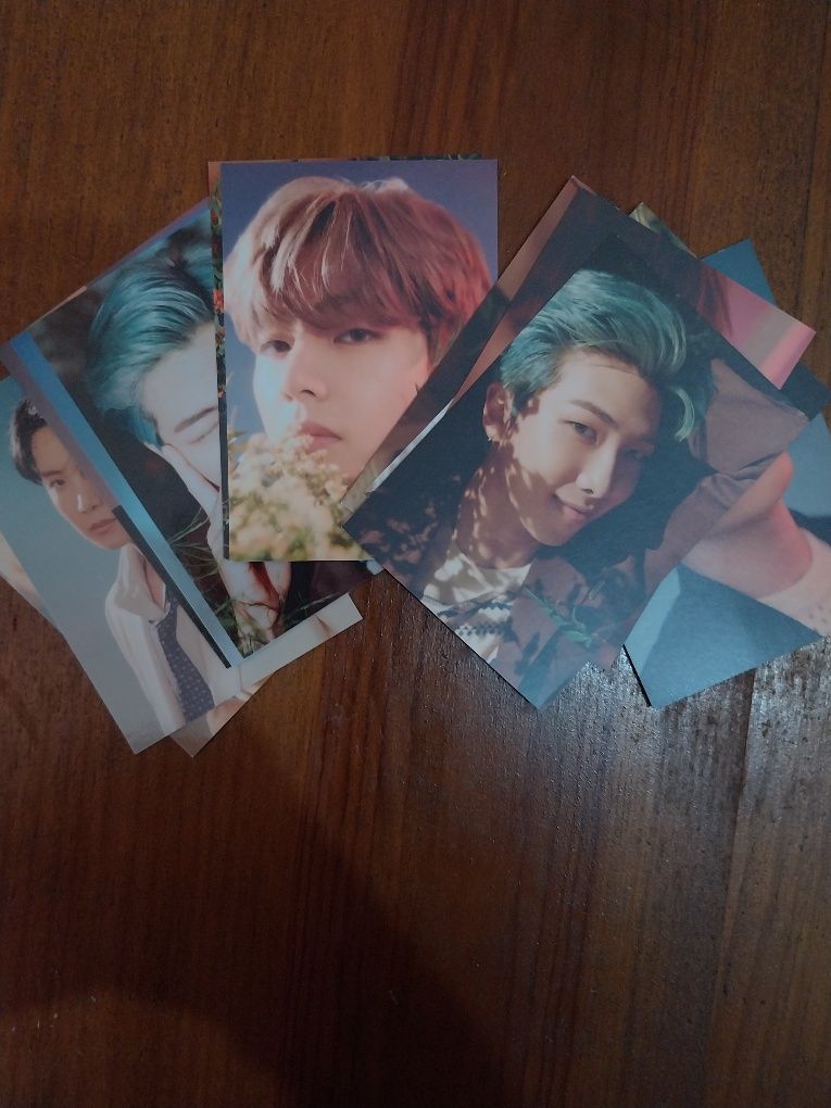 Cartas de fotos do BTS