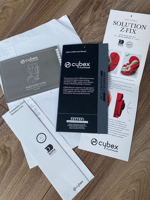 Fotelik Cybex Ferrari Platinum 15-36 kg Wyjątkowy !