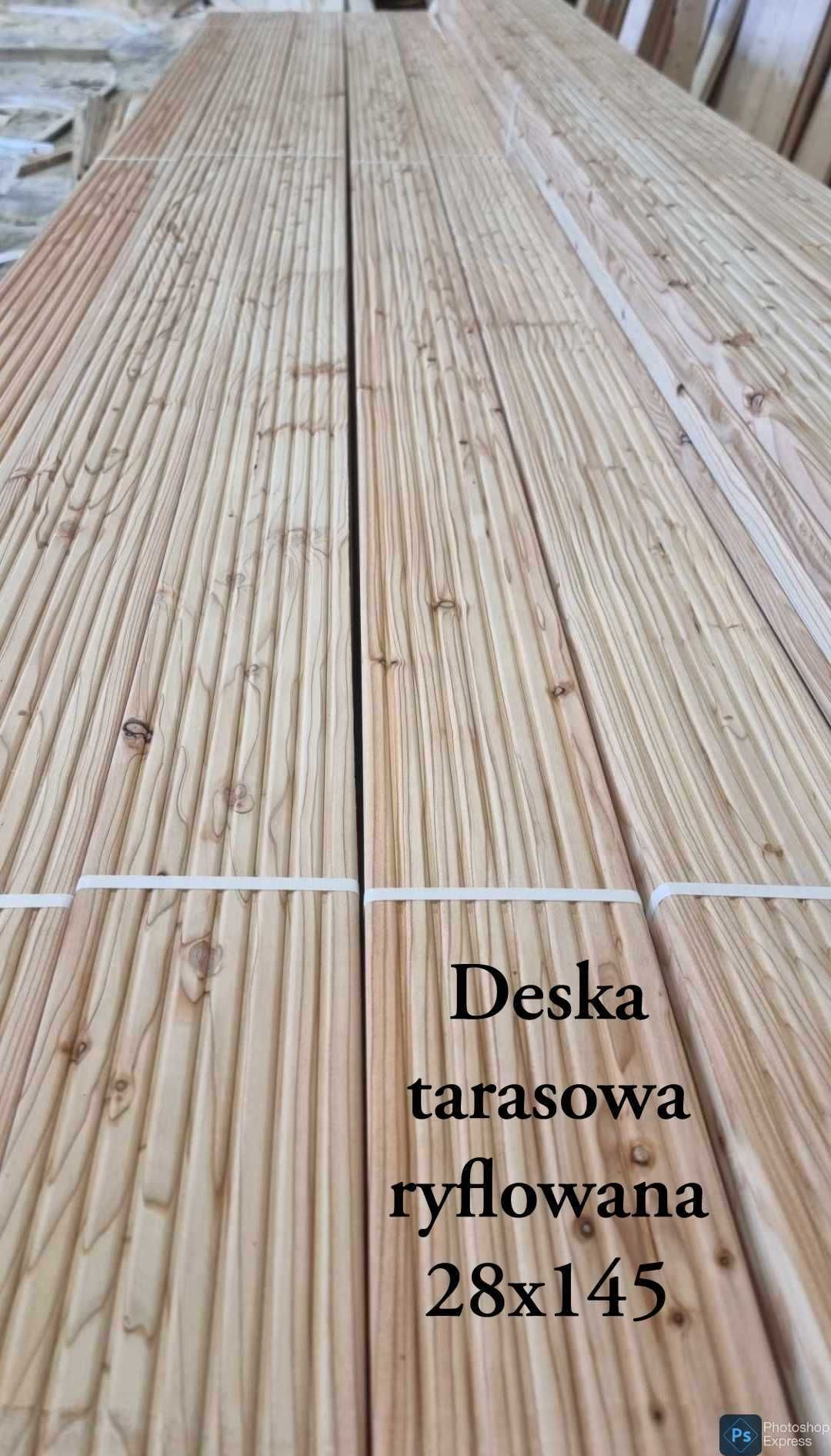 Deska tarasowa 28x145